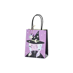 Ajándéktasak boszorkány, mix, 8x14x18 cm