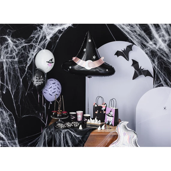 Ajándéktasak cica, vegyes, 8x14x18 cm