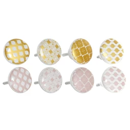 Ajtógomb 4x4x2,5 cm 6 féle