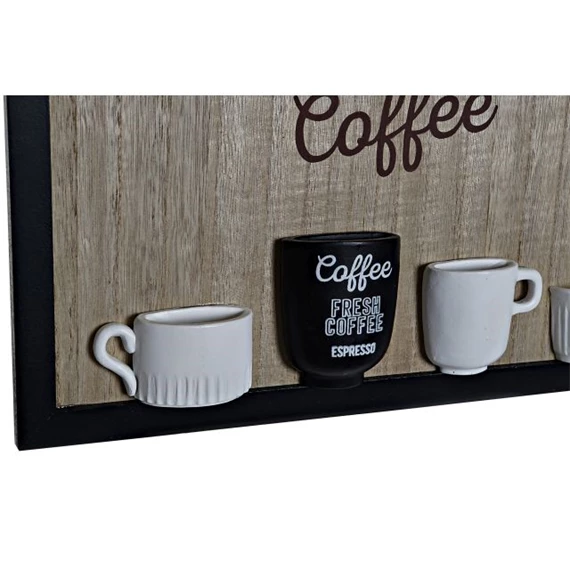 Akasztó falra 41x3x41 cm