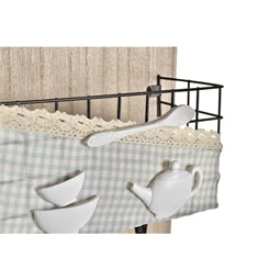 Akasztó falra, kávés 23x9x36 cm