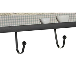 Akasztó falra "Cafe" felirattal 45x4x17 cm