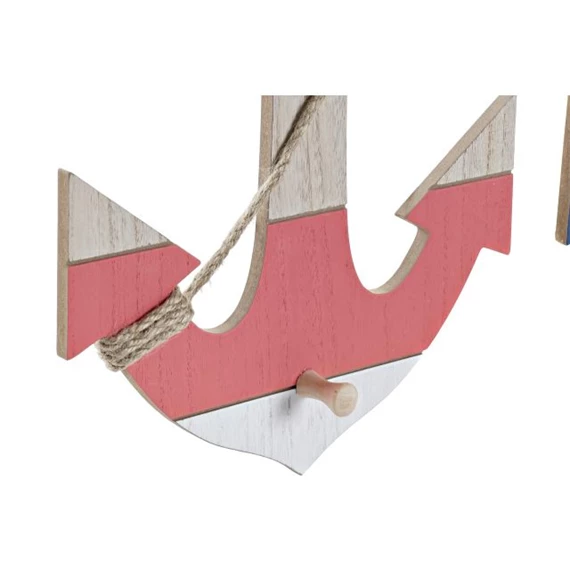 Akasztó falra kötéllel horgony 25x4x35 cm 2 féle