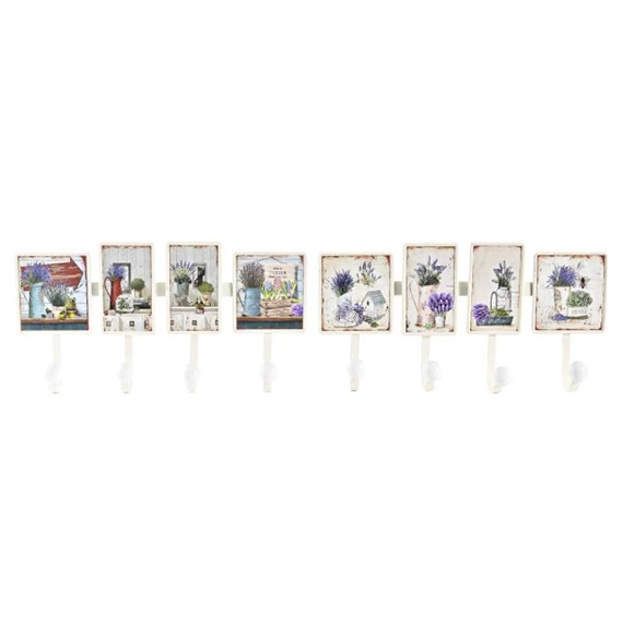 Akasztó falra, levendulás 38x6x19 cm 2 féle