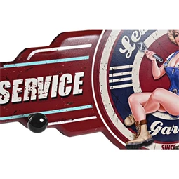 Akasztó falra vintage 60x4x28 cm 2 féle