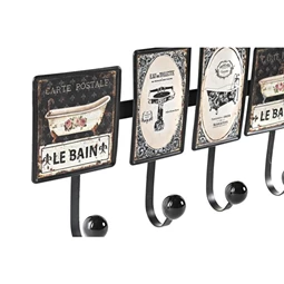 Akasztó fürdőszobai 38x6x18 cm