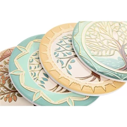 Alátét életfa 20x20x0,7 cm 4 féle