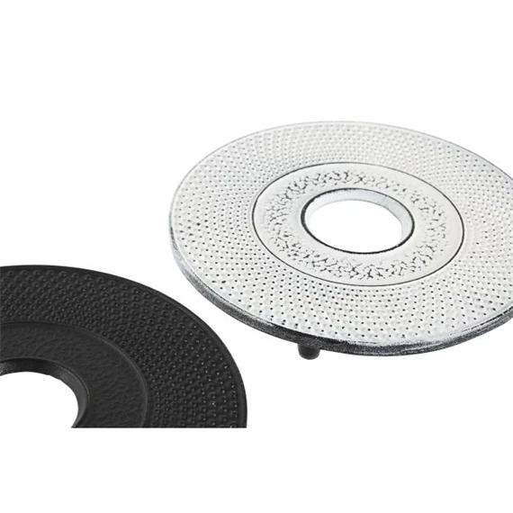 Alátét öntöttvas 17x17x2 cm 2 féle