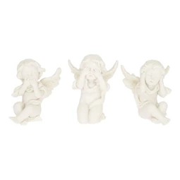 Angyal ülő, térdelő 6x5x7,5 cm 3 féle
