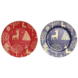 Asztali dekoráció tányér 33x33x2 cm 2 féle