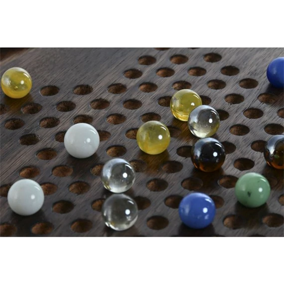 Asztali játék üveggolyós 30x30x2 cm