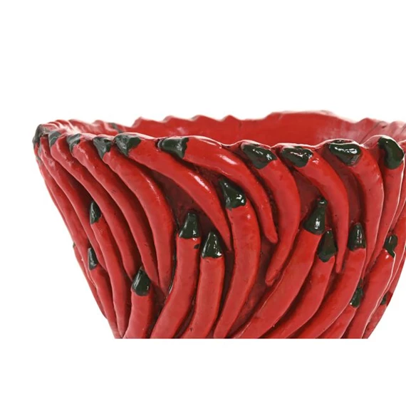 Asztali kínáló, chili 17x17x14 cm