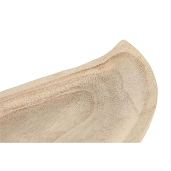 Asztali kínáló levél alakú 45x18x3 cm