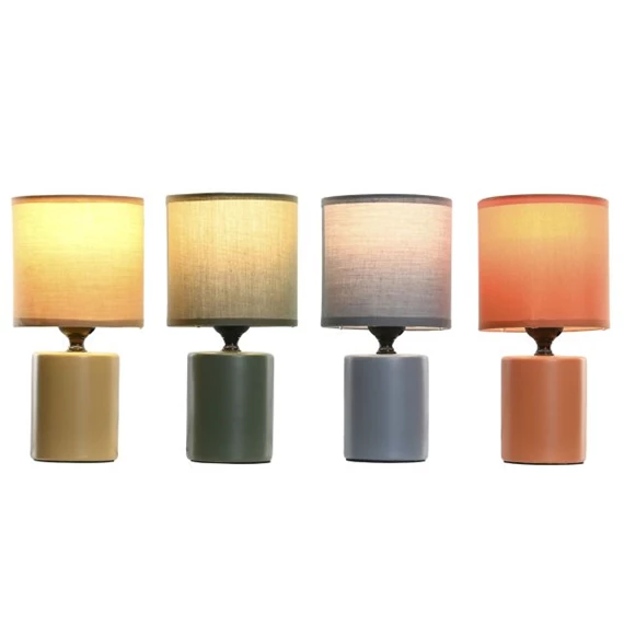 Asztali lámpa 12x12x25 cm 4 féle