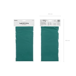Asztalterítő 137x183 cm sötétzöld