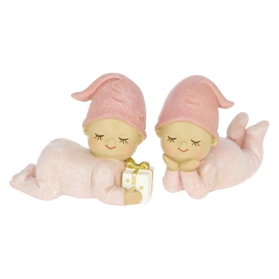 Baba ajándékkal fekvő 9x4x7 cm 2 féle