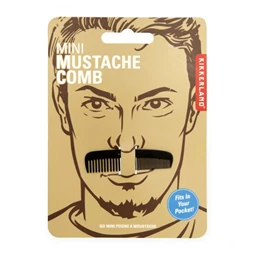 Bajuszfésű 2,25x0,5 cm, 6x1,5x0,1 cm