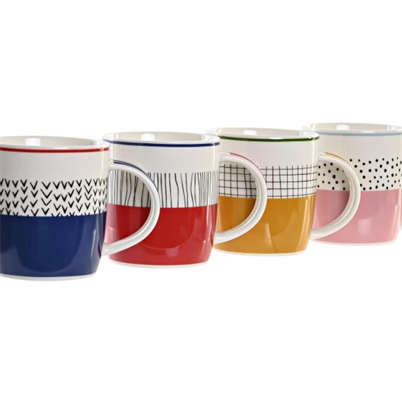 Bögre 11,5x8,3x9,5 cm 365 ml 4 féle