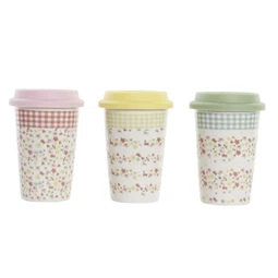 Bögre 9,5x9,5x14 cm 400 ml 3 féle