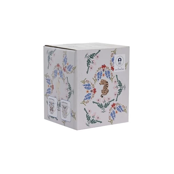 Bögre teás 12x9x11 cm 380 ml 2 féle