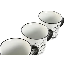 Bögre felirattal 340 ml 12,5x9x9 cm 4 féle