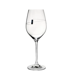 Boros pohár Swarovski kristállyal 360 ml 22,5x8 cm S/2
