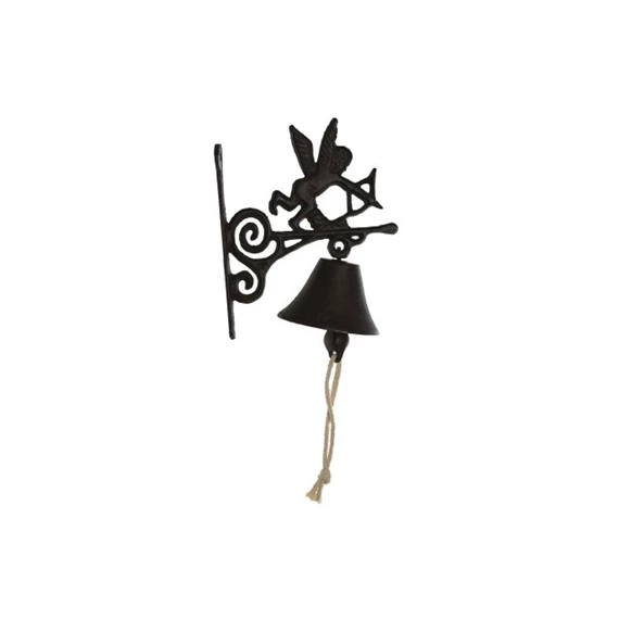 Csengő angyallall 16,5x10x21 cm