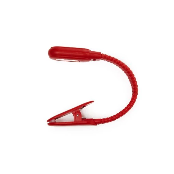 Csiptetős olvasólámpa, LED-es, újratölthető