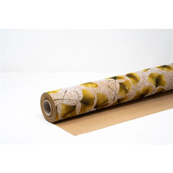 Csomagolópapír Ginkgo mintás 750 mm x 20 m