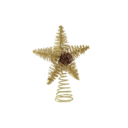 Csúcsdísz LED-es csillag 18x5x20 cm