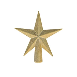 Csúcsdísz csillag, deres 13 cm