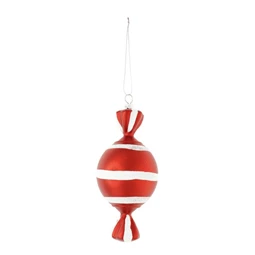 Cukorka glitteres akasztós 15 cm
