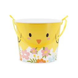 Cukorkás vödör húsvéti 14 cm mix S/2