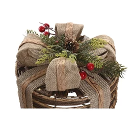 Dekoráció LED-es ajándékdoboz szett 25x25x30 cm S/3