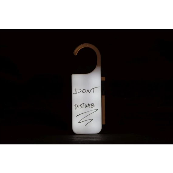 Kilincsakasztó LED-es poly 7x3x21 cm