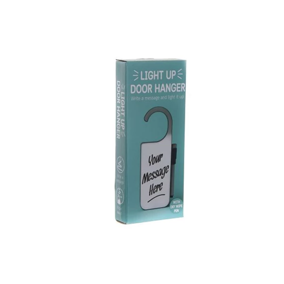 Kilincsakasztó LED-es poly 7x3x21 cm