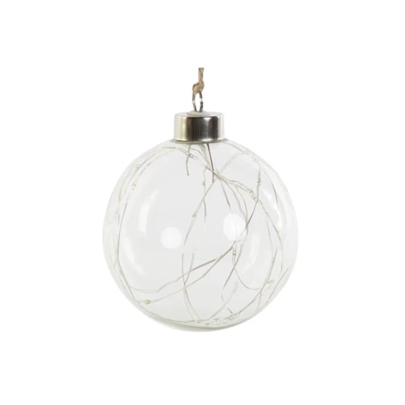 Dekoráció LED-es, akasztós 10x10x10 cm 2 féle