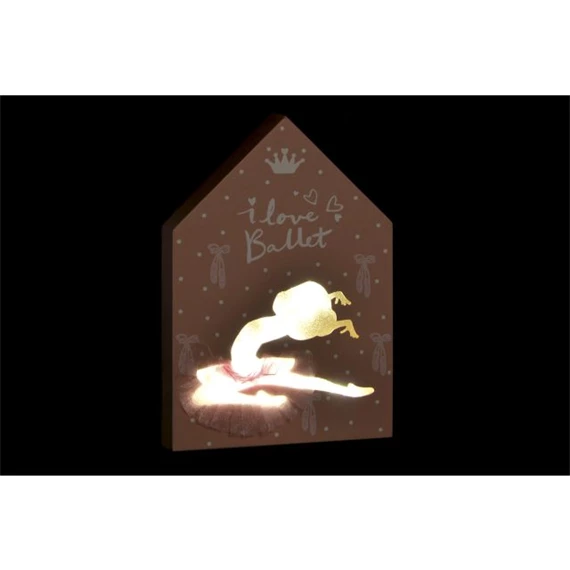 Dekoráció LED-es, balett 17x3,5x25 cm 2 féle