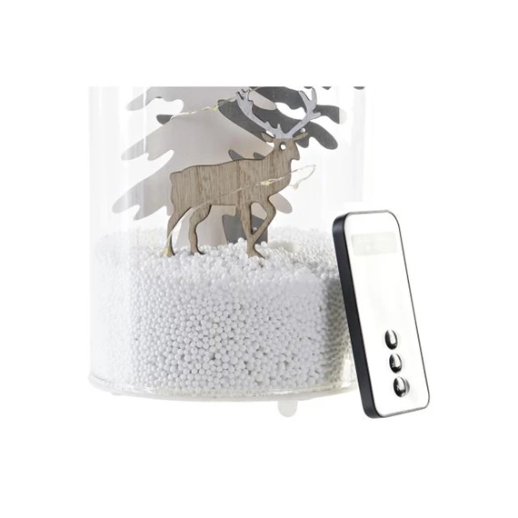 Dekoráció LED-es fenyőfa 12x12x27 cm