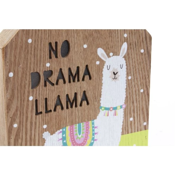 Dekoráció LED-es láma 17x3,5x25 cm 2 féle