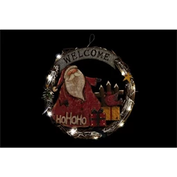 Dekoráció LED-es mikulás, hóember 31x4x30 cm 2 féle