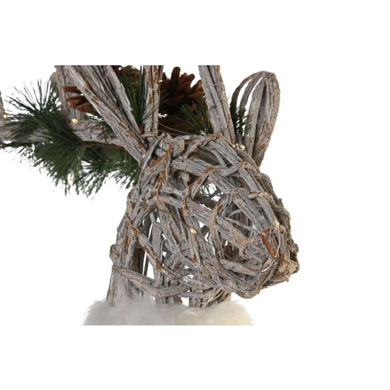 Dekoráció LED-es rénszarvas 53x19x90 cm