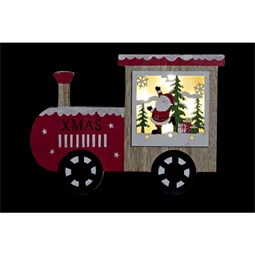 Dekoráció LED-es vonat 24x2x17,5 cm