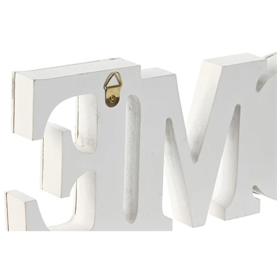 Dekoráció LOVE, HOME felirat 30x2,3x11 cm 2 féle