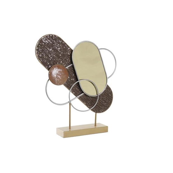 Dekoráció absztrakt 44x9x49 cm