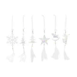 Dekoráció akasztós 9x1x26 cm 6 féle