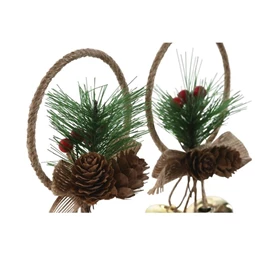 Dekoráció akasztós 10x3x15 cm 2 féle