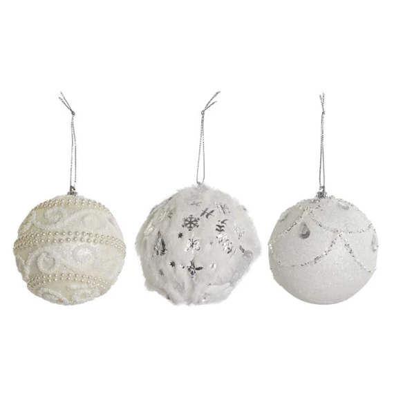 Dekoráció akasztós 8x8x8 cm 3 féle