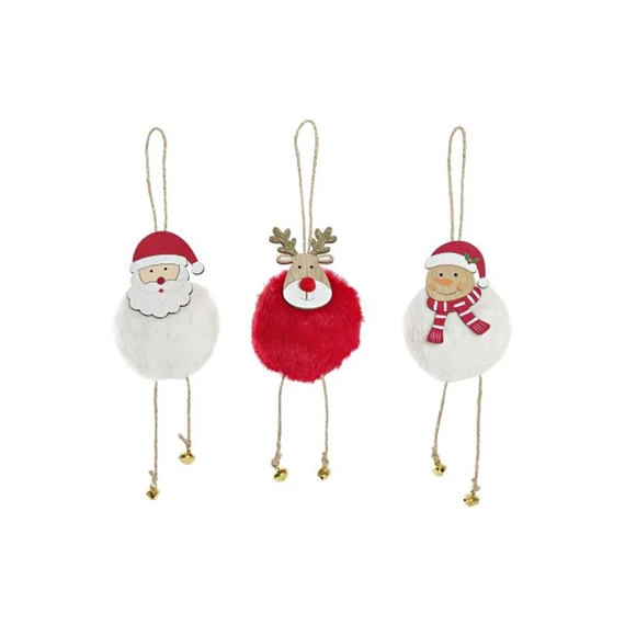 Dekoráció akasztós 7x2,5x24 cm 3 féle