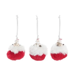 Dekoráció akasztós 8x8x10 cm 3 féle